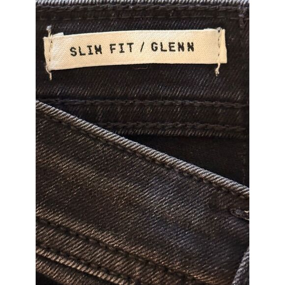 Jack & Jones Denim Washed Black Slim Fit Glenn Jeans Size 30x32 - Picture 5 of 6